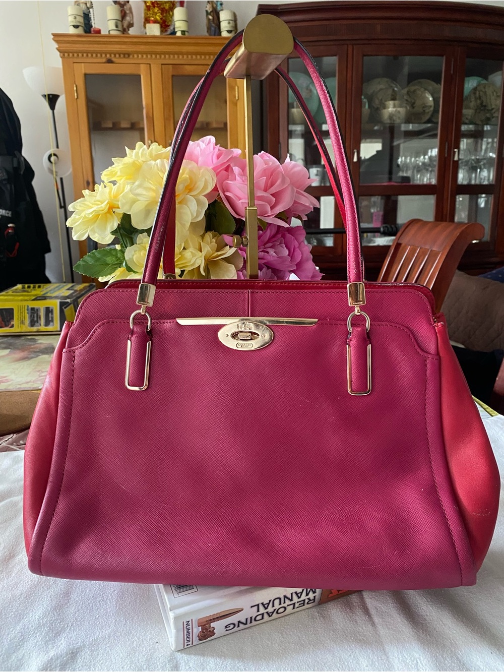 Coach Madison Spectator Kimberly Carryall bag